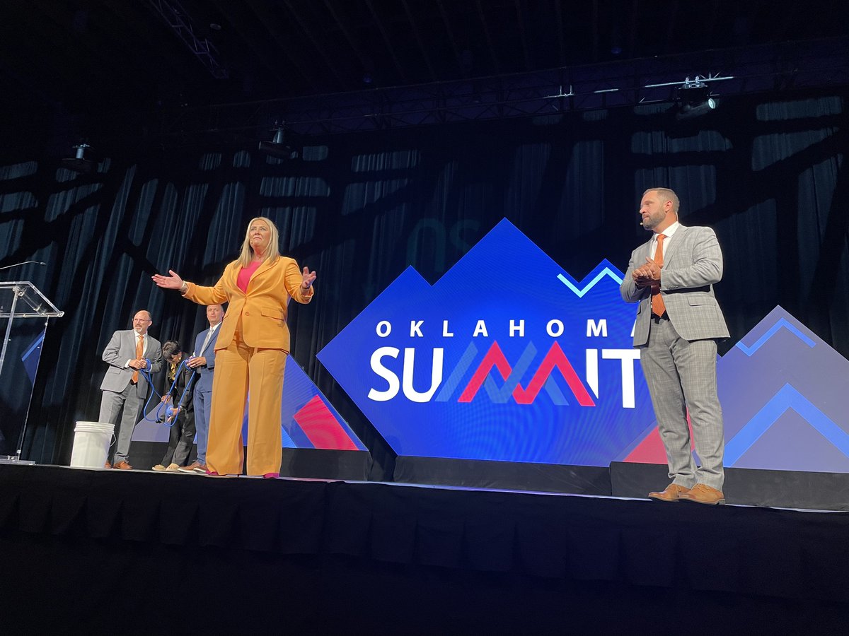 okcareertech's tweet photo. The state invested $164.7 million into #OKCareerTech this year! That means more programs across the state! #OKSummit23 https://t.co/tRY5Ox0tH6