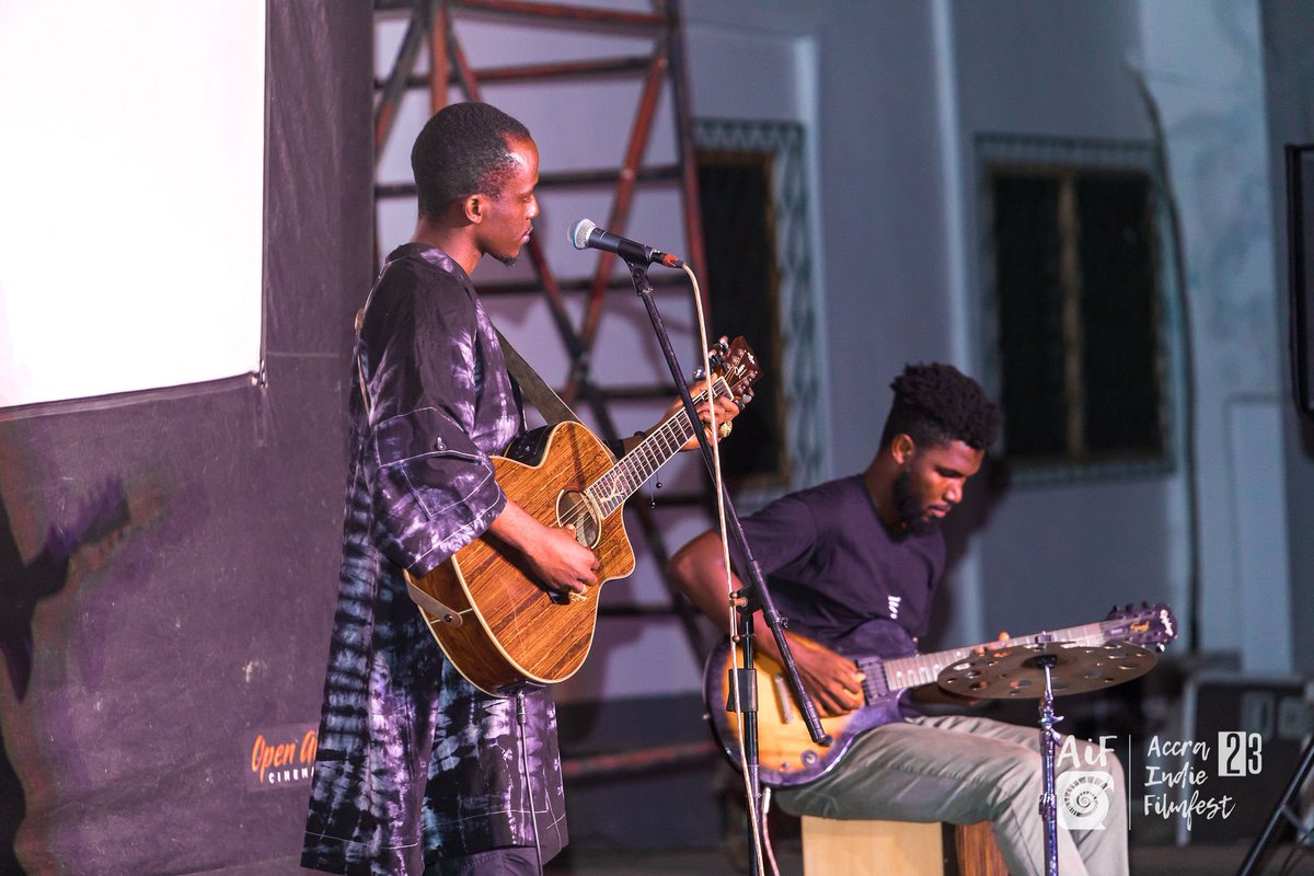 FranceandGhana's tweet photo. Yesterday, Tsutsu3 @amartei_armar @yemoh_ike, which was selected by the @Festival_Cannes and received a special mention from the jury @ClermontISFF, &amp; the animation movie Asantewaa @millsmediagh, which represented #Ghana at the @annecyfestival, were screened at @AF_Accra 🙌 https://t.co/gg1vzFbS1F