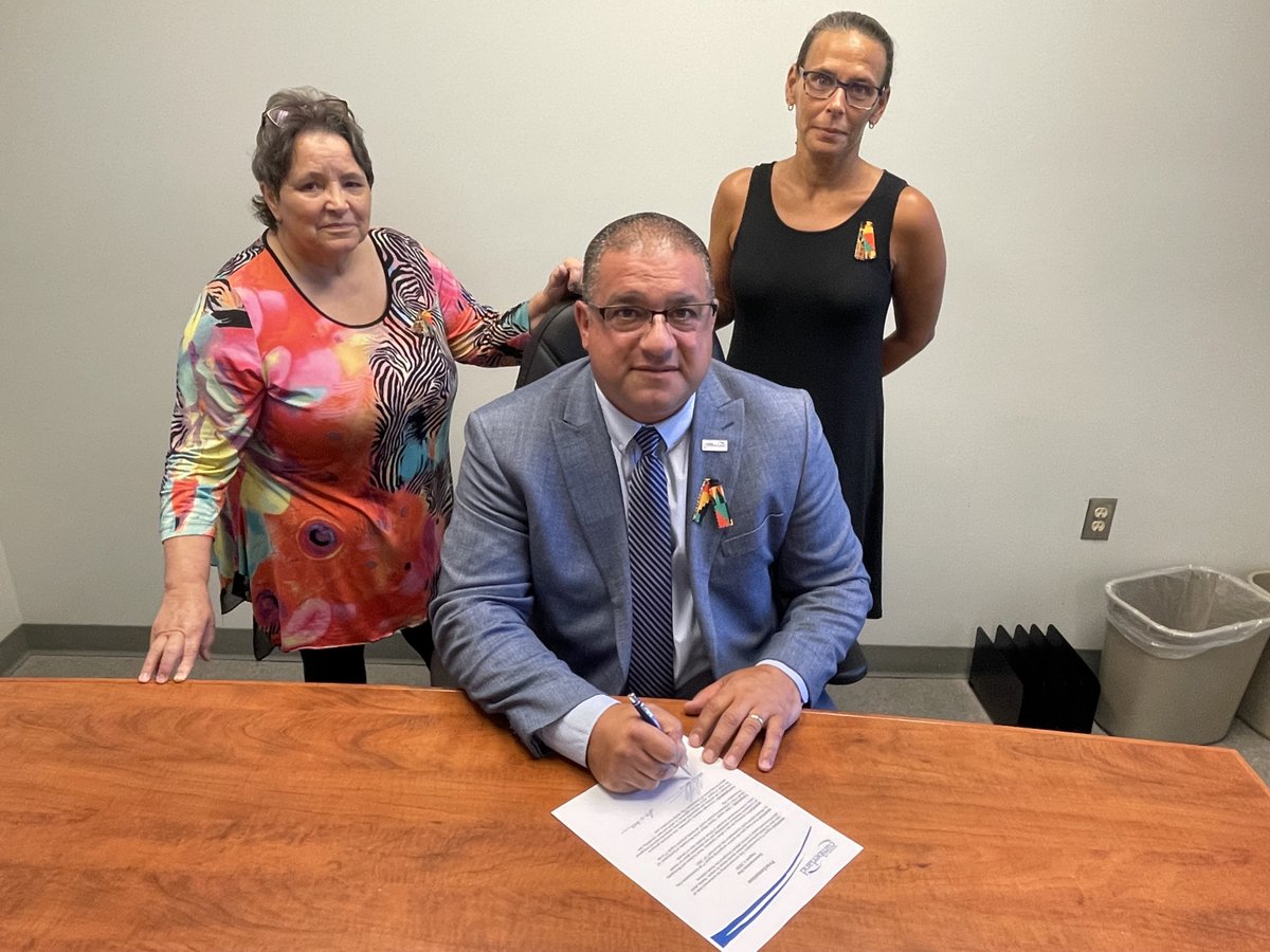 Municipality of Cumberland Deputy Mayor Mark Joseph was joined by representatives from the Cumberland African Nova Scotian Association-Nova Scotia Works in proclaiming Tuesday, Aug. 1, 2023, as Emancipation Day within the municipality.