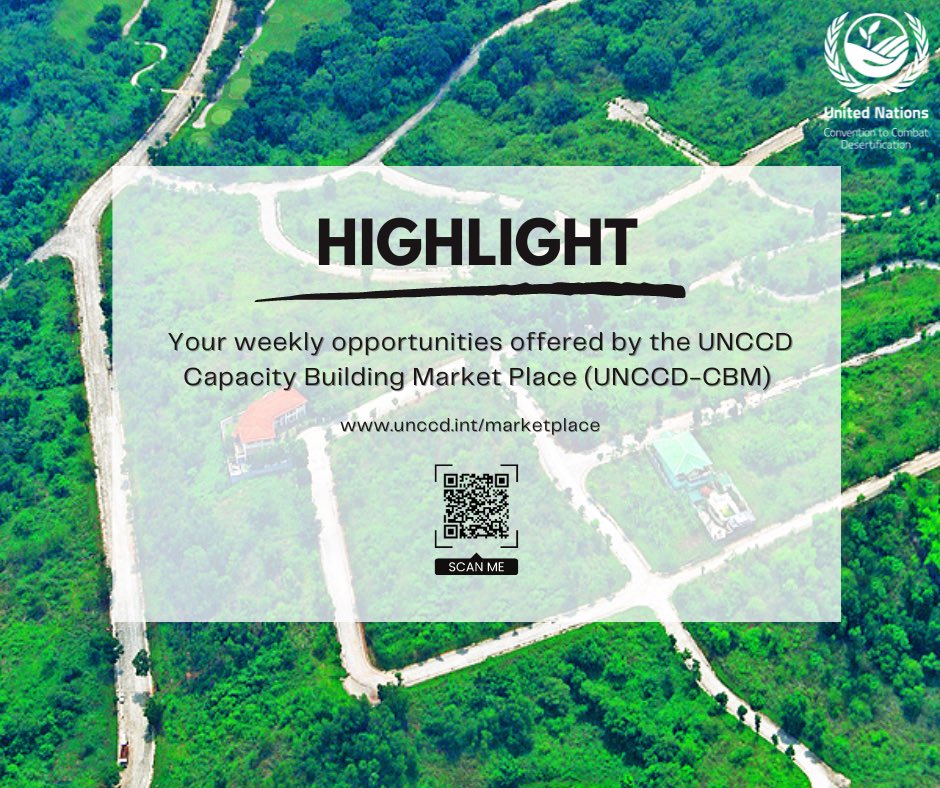 UNCCD Capacity Building Marketplace tweet media