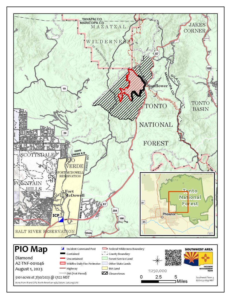 TontoForest's tweet photo. Daily Update for the #DiamondFire has been posted to Inciweb: Firefighters take advantage of favorable weather to protect Sonoran Desert ecosystem
https://t.co/8I3RWelLVi https://t.co/81jtqFy18j