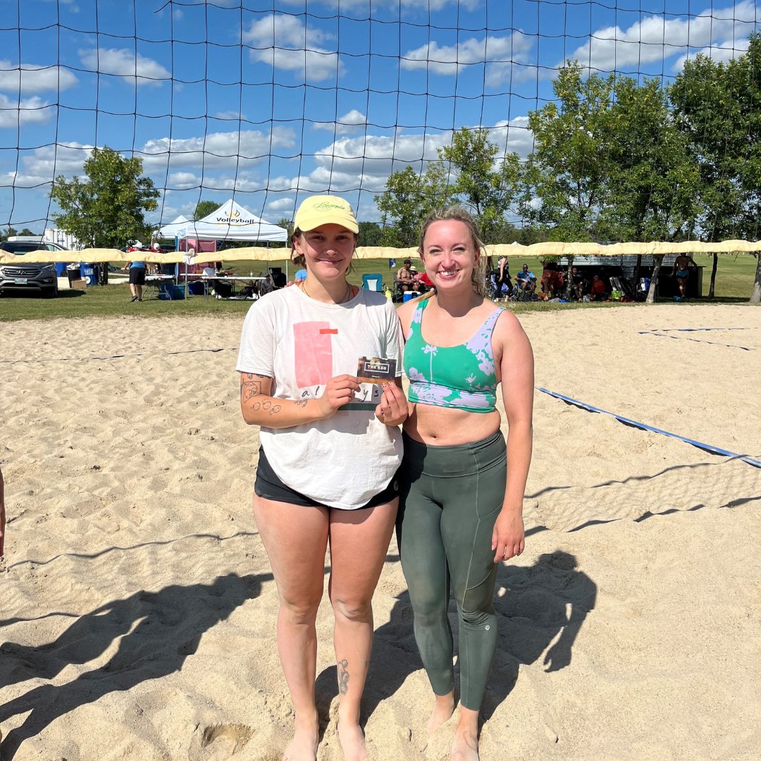 Summer Series Premier Tournament #3 Results!

Our Women's 2s division had 4 teams who participated!

Here are your results:
🥇 Gonzalez/Brown
🥈 Peck/Peck
🥉 Michell-Dueck/Sidall
4th - Stewner/Hanna

*Prize pool dependent on number of team entered