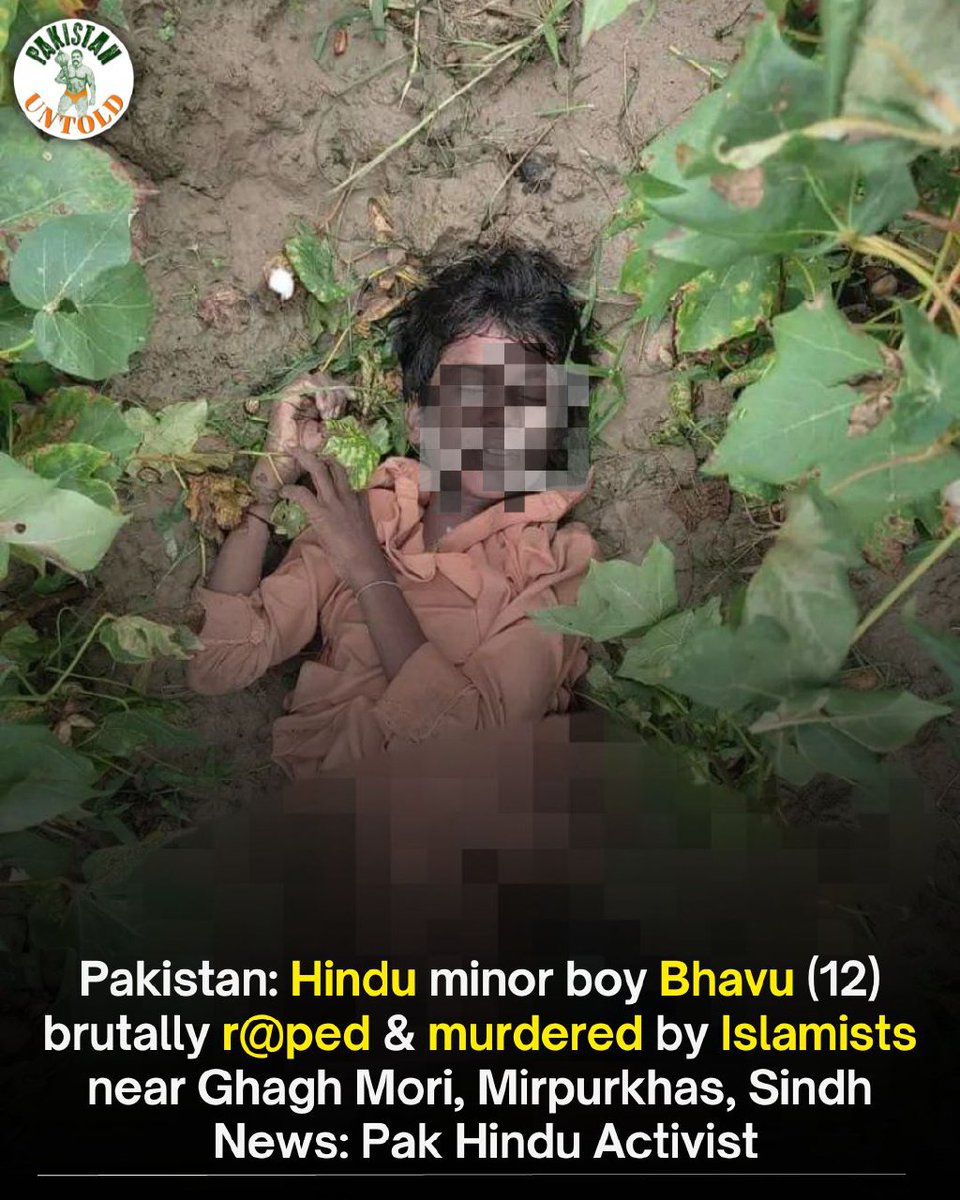 pakistan_untold's tweet photo. 12 yrs little Hindu boy brutally r@ped &amp; murdered by Islamists in Pakistan. Those little hands..

What Pakistan did for justice? Nothing 

What India did? Nothing https://t.co/Z3YBr0ZwpU