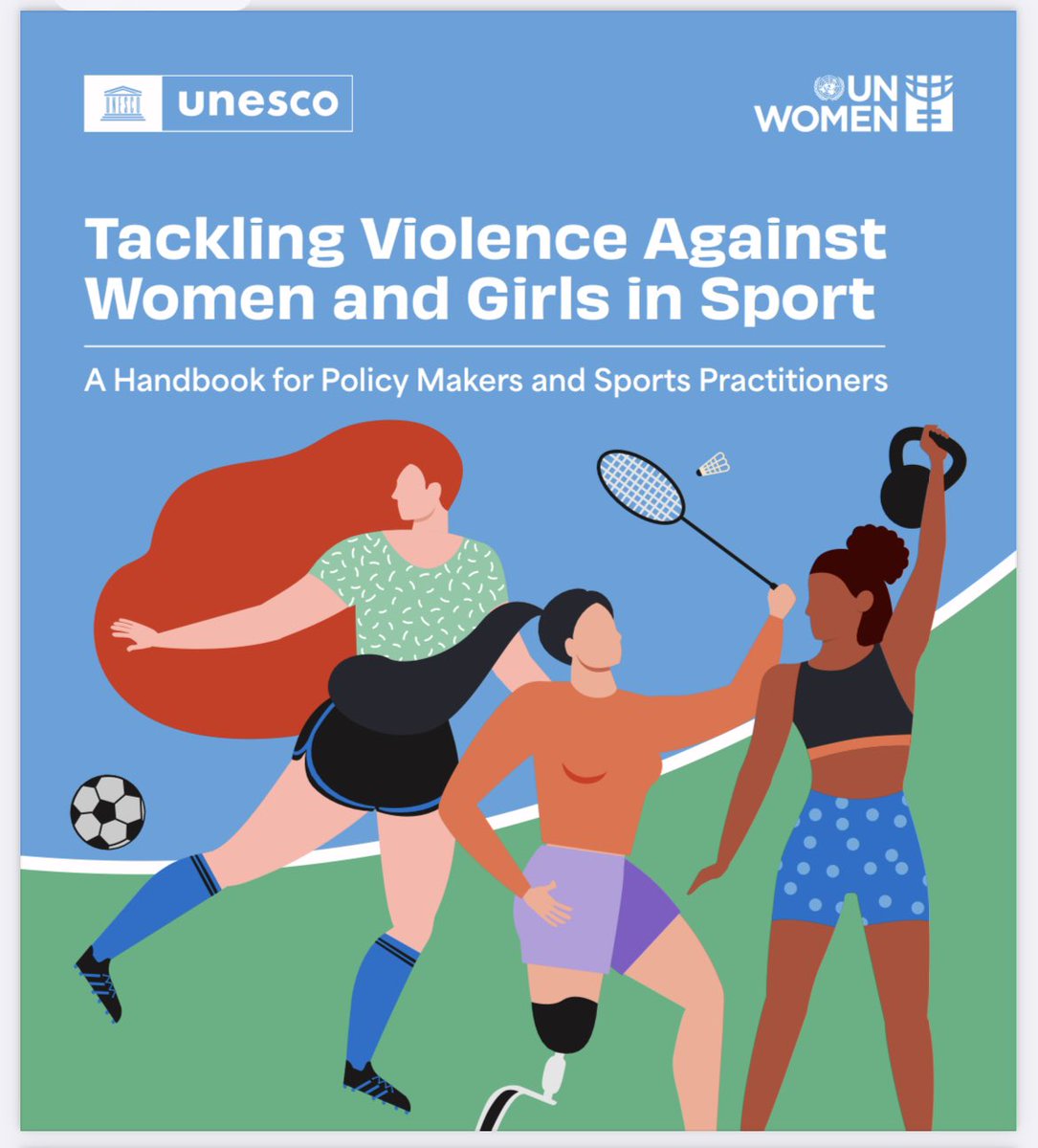 Kat Craig (@katcraig1) on Twitter photo Proud to have co-authored this comprehensive Handbook for @UNwomen & <a href="/UNESCO/">UNESCO 🏛️ #Education #Sciences #Culture 🇺🇳</a> “Tackling Violence Against Women and Girls in Sport — A Handbook for Policy Makers and Sports Practitioners” full of practical resources & top tips. Pls share far & wide! #VAWG #safesport #genderequality Proud to have co-authored this comprehensive Handbook for @UNwomen & <a href="/UNESCO/">UNESCO 🏛️ #Education #Sciences #Culture 🇺🇳</a> “Tackling Violence Against Women and Girls in Sport — A Handbook for Policy Makers and Sports Practitioners” full of practical resources & top tips. Pls share far & wide! #VAWG #safesport #genderequality