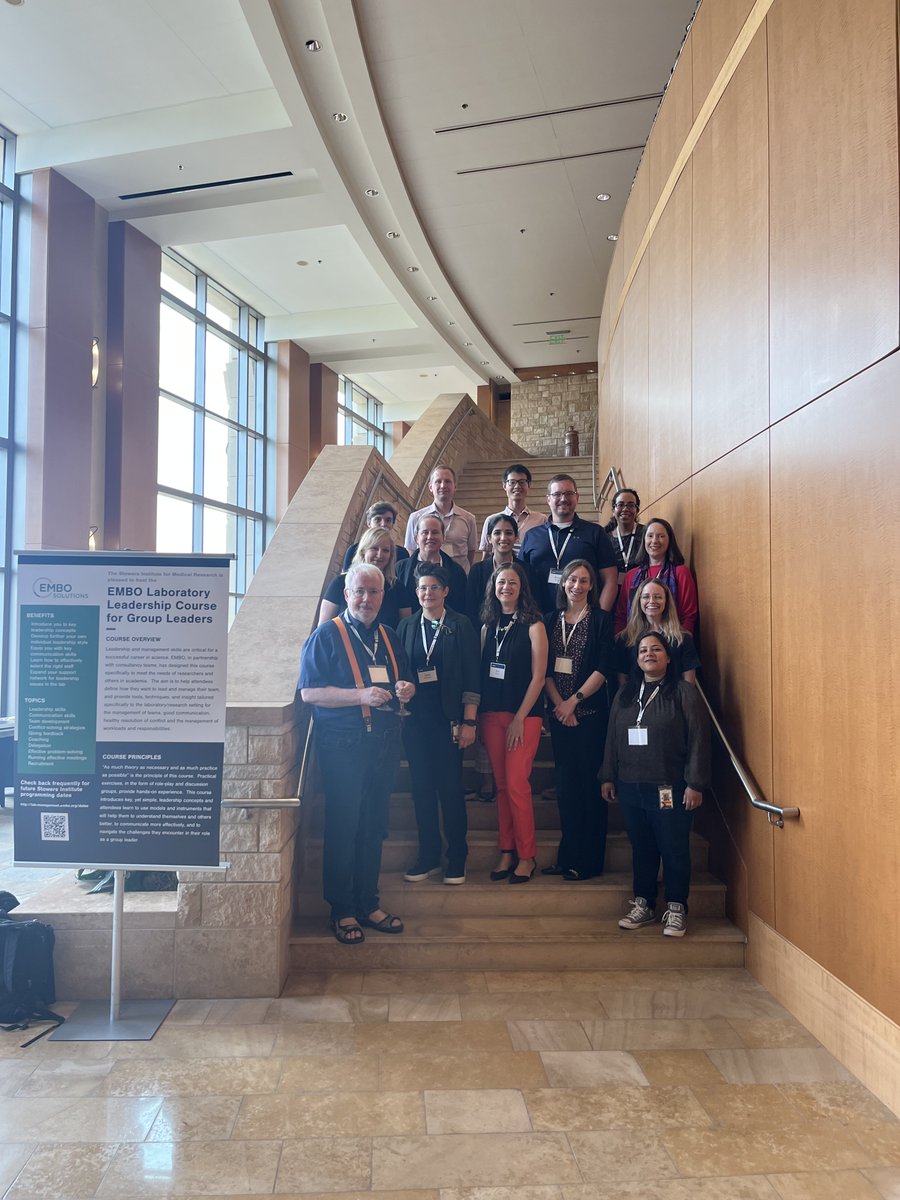 ScienceStowers's tweet photo. #Leadership training underway! 👏 Leadership &amp; management skills are critical for a successful career in #science. This week, the Institute hosts the @LifeSciLearn #EMBOLabLead course facilitated by @LeadSculpt for scientific group leaders. @EMBO https://t.co/FevanPhnIc
