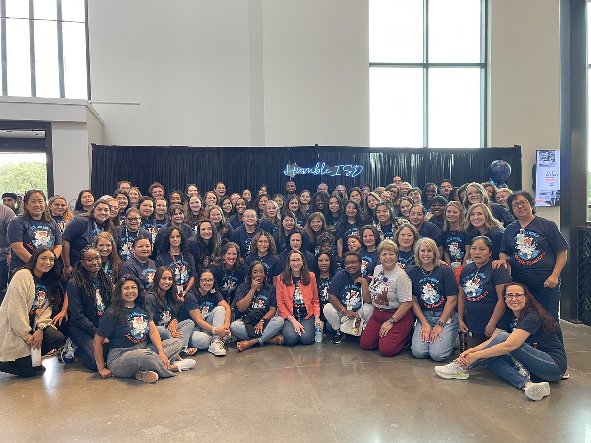 HumbleISD_JFE's tweet photo. @HumbleISD_JFE is in the house! @HumbleISD #Convocation23_24 https://t.co/0O96PiibLT