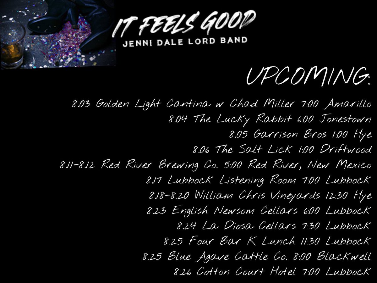 Line up for @jennidalelord! Y'all keep requesting 'It Feels Good' at your favorite radio stations!!!