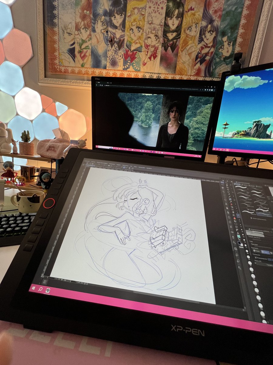 edd00chan's tweet photo. Diseñando mi primera transformación 🥰#PrettyDeity https://t.co/anF3pxBCnJ