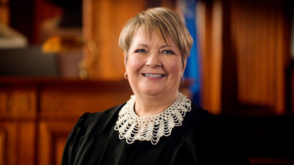 Victorshi2020's tweet photo. Today is historic. Janet Protasiewicz will be sworn in today as Wisconsin Supreme Court judge, which will flip the balance of Wisconsin’s Supreme Court for the first time in 15 years. Worth noting Gen Z-ers turned out in huge numbers to make this possible. It’s a new dawn. https://t.co/YS2SyUTAvU