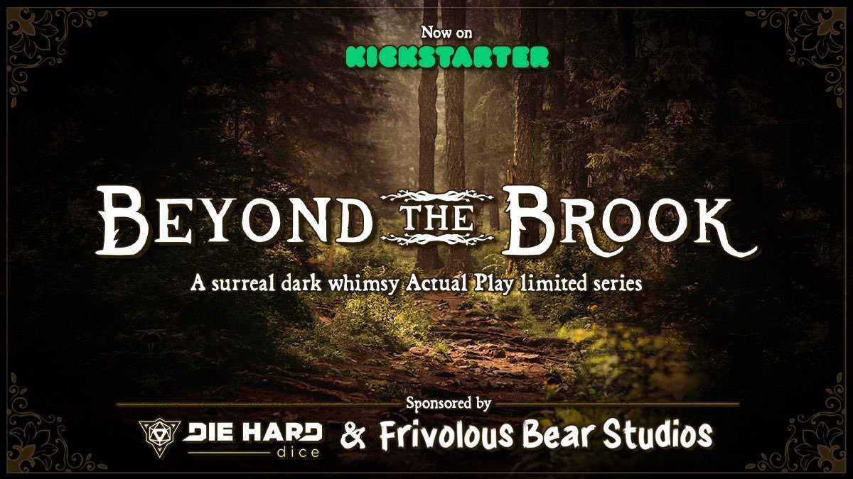 Drakoniques's tweet image. The @Kickstarter is LIVE! 🍂

Welcome to BEYOND THE BROOK, where the impossible is probable, the fantastical is oh-so natural…

And THE FIEND lurks in every shadow.

We’ve got one hell of a story to tell and we need your help to do it!

Back it here: kickstarter.com/projects/drako…