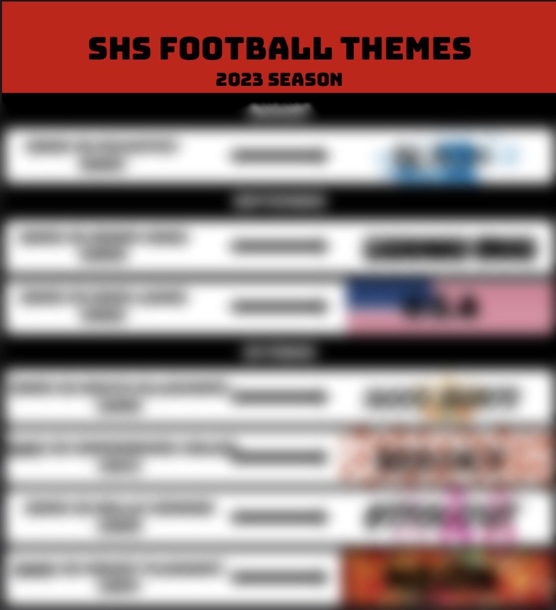 The themes have been set. See you THIS FRIDAY for the reveal. 🫣🫣
