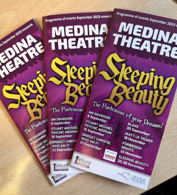 The New Brochure has Arrived!🙌

If you would like to join the mailing list 📮 please email medina.theatre@iow.gov.uk to request a copy or pick one up any of the 1leisure  centres.