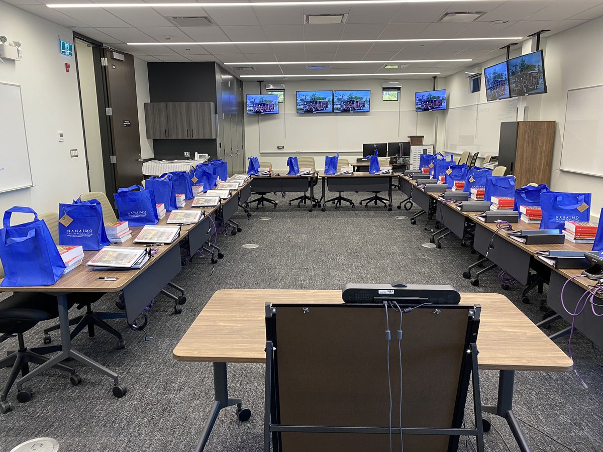 NanaimoFire's tweet photo. It’s a historical day for Nanaimo Fire Rescue as we onboard 21 new Firefighters to our Fire family…. In 30 mins we welcome them. @cityofnanaimo @IAFF905 https://t.co/IITK1cb11h