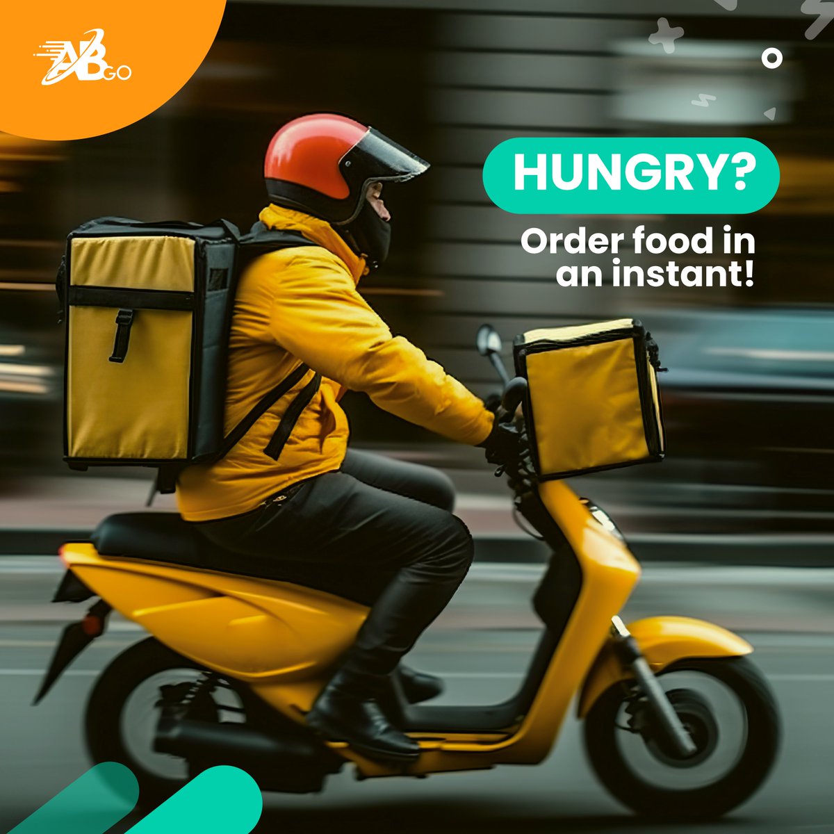 ABGOeats's tweet photo. Our platform makes ordering food fast and 
easy - try it now! 🛵

#abgoeats #restaurant #customerservice #app #food 
#delivery #onlinerestaurant #virtualrestaurant 
#OrderWithABGO #FoodHome. https://t.co/YK2juIGptB