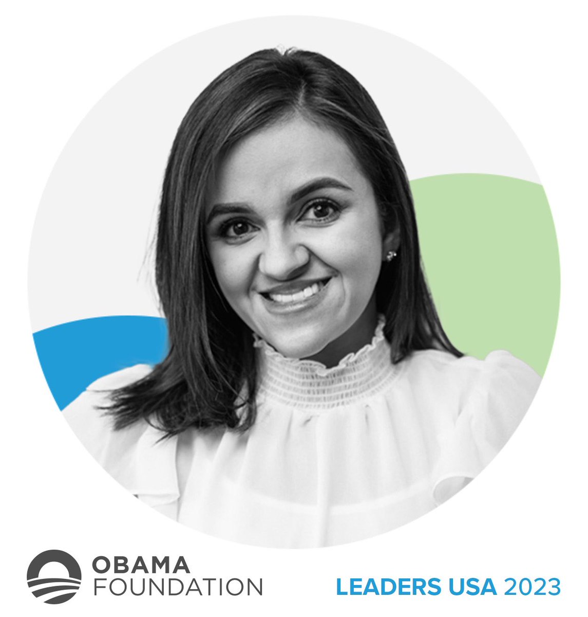 Alexa0514's tweet photo. I’m so excited to share that I’ve been selected to participate in the inaugural cohort of the Leaders USA program at the @ObamaFoundation 

As one of the #ObamaLeaders, I’m learning from and working with an impressive group of values-driven changemakers. https://t.co/kXxvtmhuGM