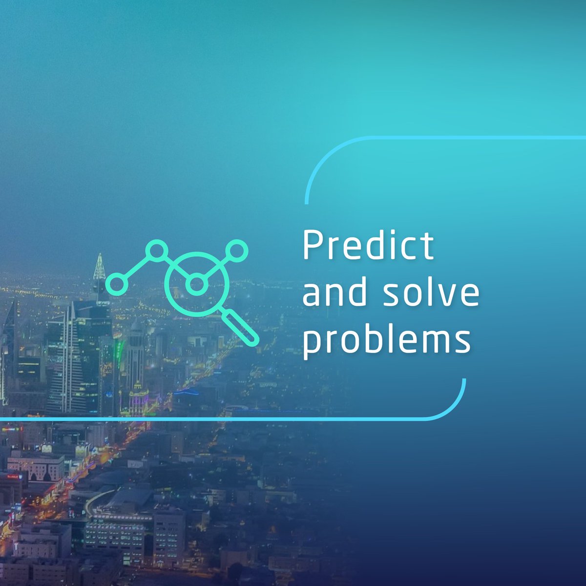RaseelPlatform's tweet photo. #Raseel's   unparalleled interoperable data hub enables city management and services by   removing the city’s inherited organizational silos. #smartcities   #sustainability https://t.co/j0310kGvgM