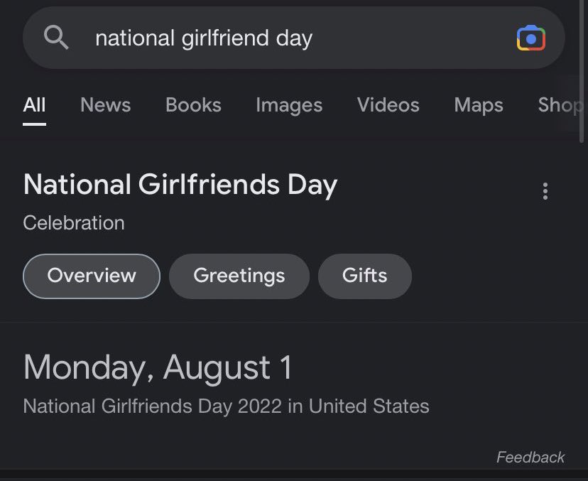 ayeejuju's tweet photo. today is national girlfriend day?? https://t.co/4zPrPsbDtW