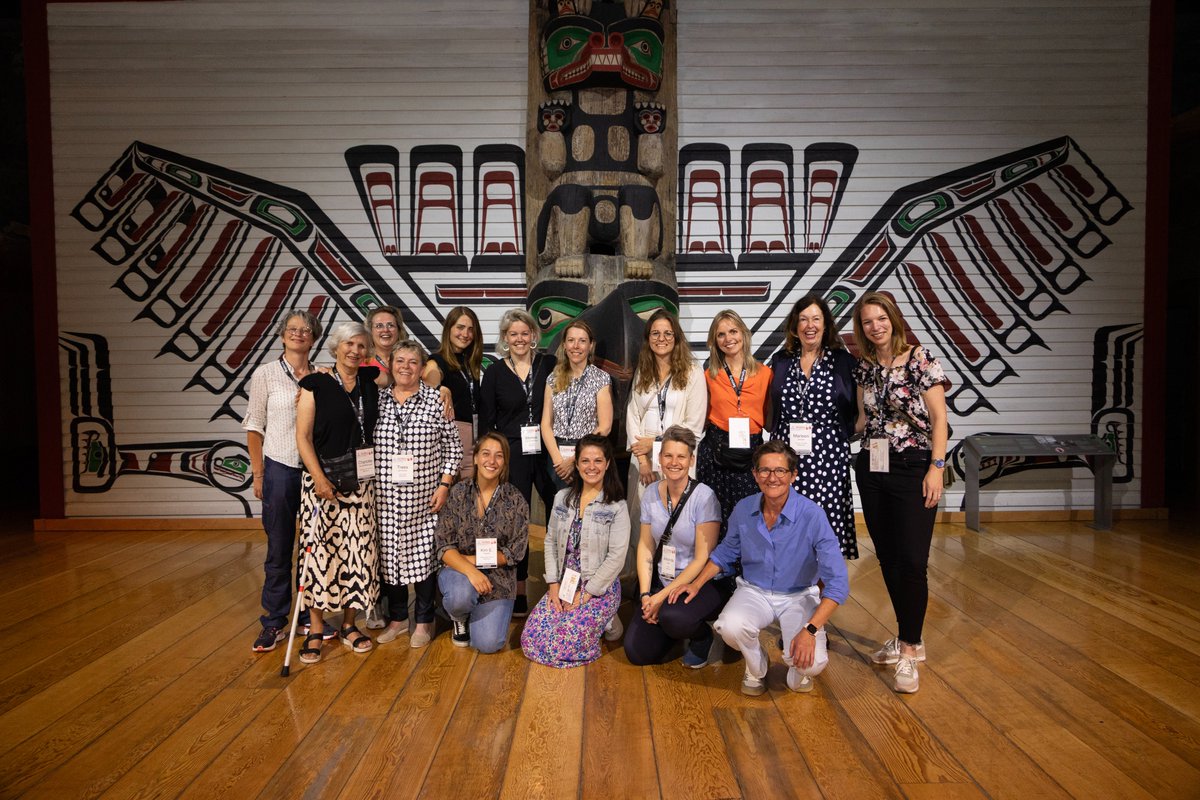 _DBNO's tweet photo. The Deafblind Network of Ontario hosted a Welcome Reception at the @CanMusHistory one of the most-visited museums in Canada located in Gatineau, Quebec. This architectural gem showcases the cultural studies, events and people that have shaped the nation. 1/4 @DbI_connect #dbi23 https://t.co/f5NBhtDnbx