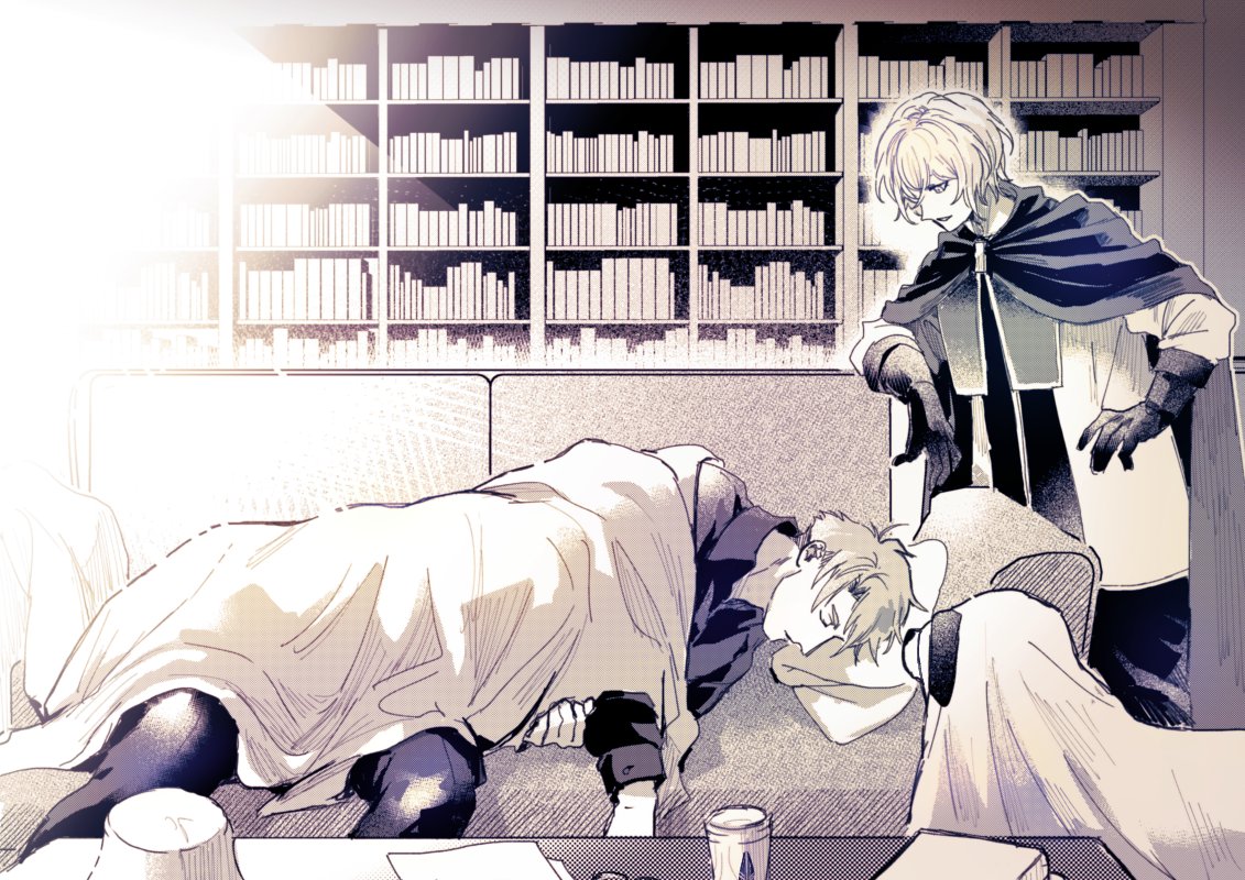 @PixivF_TL 寝-テオあつめ。寝顔(泊り仕事)と寝起き(自宅)と寝転がり(家庭) 