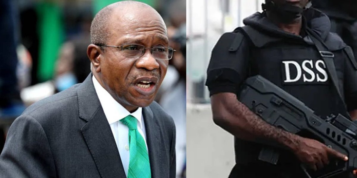 SaharaReporters's tweet photo. Nigerian Court Grants Suspended Central Bank Gov, Emefiele's Request To Serve Bail Order On Secret Police, DSS | Sahara Reporters https://t.co/ee4m8xxbln https://t.co/4b5ivMLay8