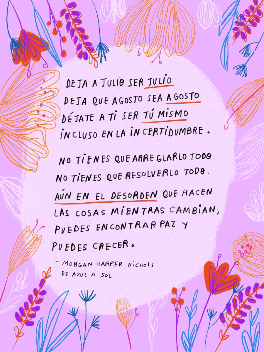 Bienvenido agosto 💜