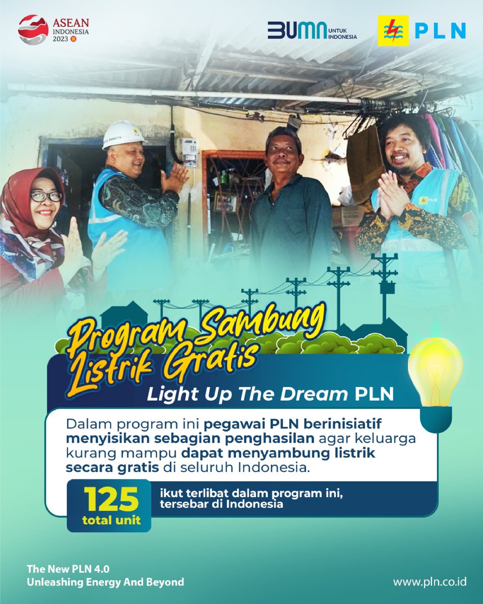 radaidris08's tweet photo. Perusahaan dan semua elemen di dalamnya harus sama - sama kereeeeeen, titik ! 

#PLNHadiruntukRakyat #ListrikDesa #PLNNyalakanMimpi #EnergiBerkeadilanPLN #LisdesPLN #PLNPeduli #BPBLUntukNegeri  #BantuanPasangBaruListrik #PLNGoDigital #PLNGoGloba #LightUpTheDream #PLNTingkatkanRE https://t.co/UtmDdLlhhW