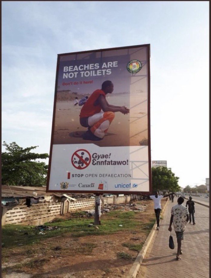 BodaBFM's tweet image. do your relatives in Africa drop a deuce in the middle of the street so often that UNICEF is getting involved to #EndOpenDefecation