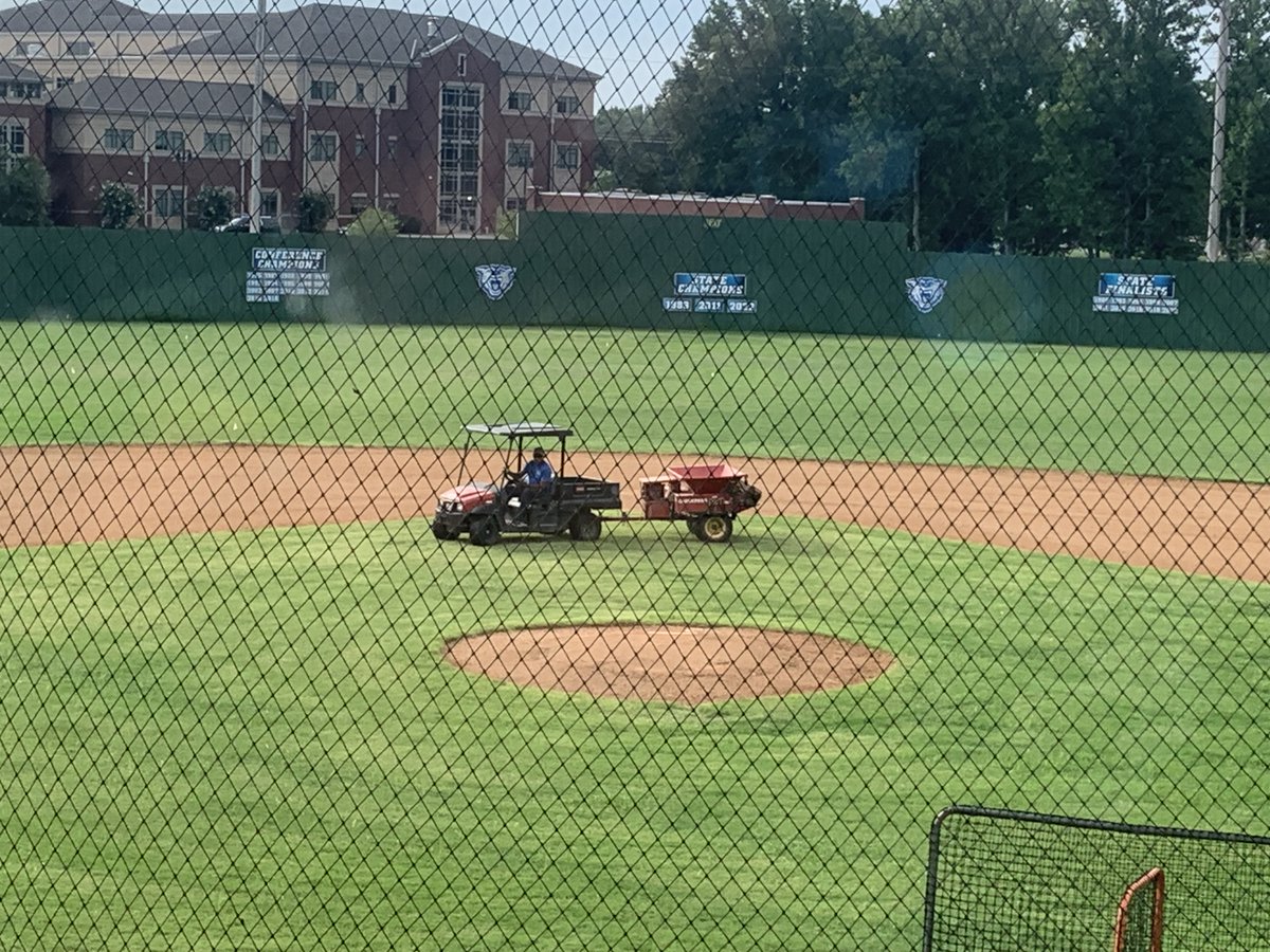 ConwayAthletics's tweet photo. Big thank you @ConwayParks and @cprturfguy for top dressing the Baseball and Softball fields. You always step for our kids! https://t.co/jcTk0y35pK