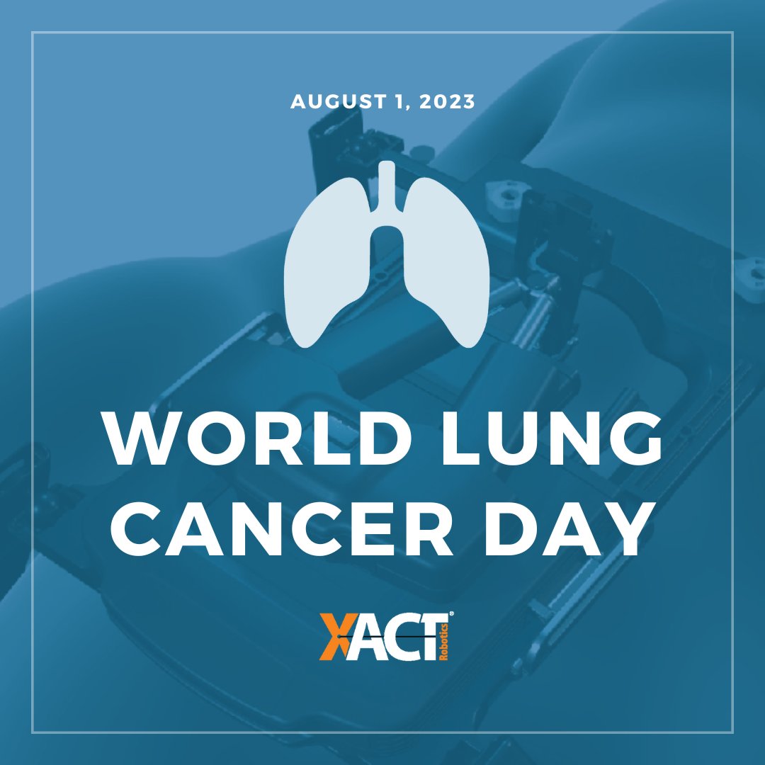 XACTrobotics's tweet image. Did you know ~95 percent of people felt stigma about their lung cancer diagnosis? #WorldLungCancerDay is a day to raise awareness for #LungCancer and defeat the stigma associated with the disease! Let's be the change. lnkd.in/eu-iEyr
#xactrobotics #fightagainstcancer