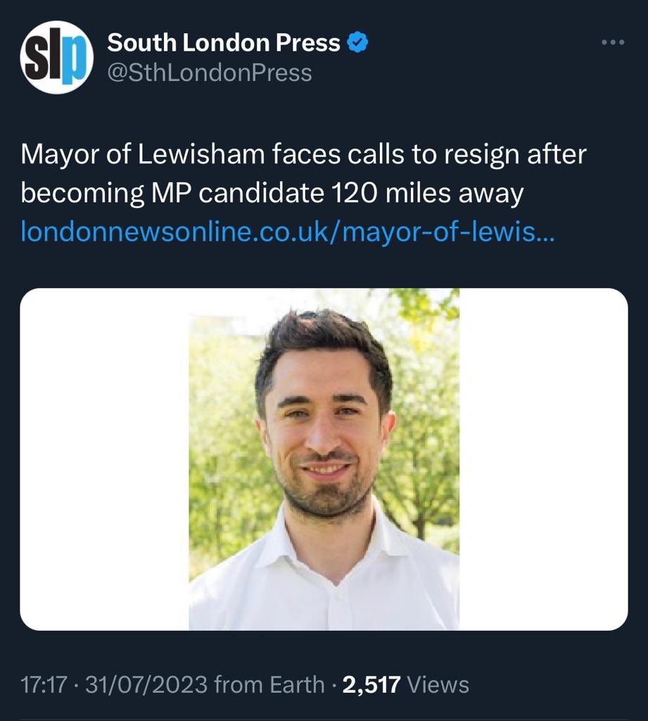 London South East Area Conservatives tweet media