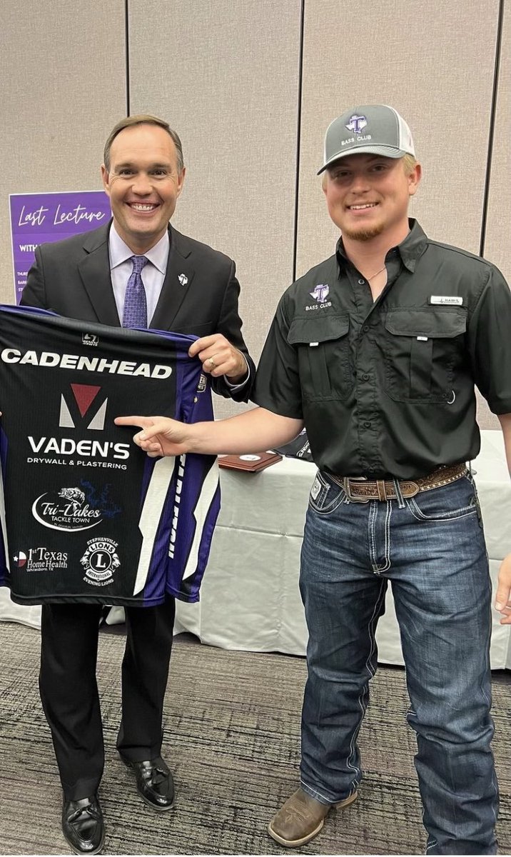 TSUBassClub's tweet photo. With the start of a new season just around the corner, we want to introduce and recognize our 2023-2024 Tarleton Bass Club officers!

Meet our President, Garett Cadenhead! Garett is a class of ‘24 Wildlife Sustainability and Ecosystem Sciences major from Fort Worth, Texas. https://t.co/PJW9ja98ZU