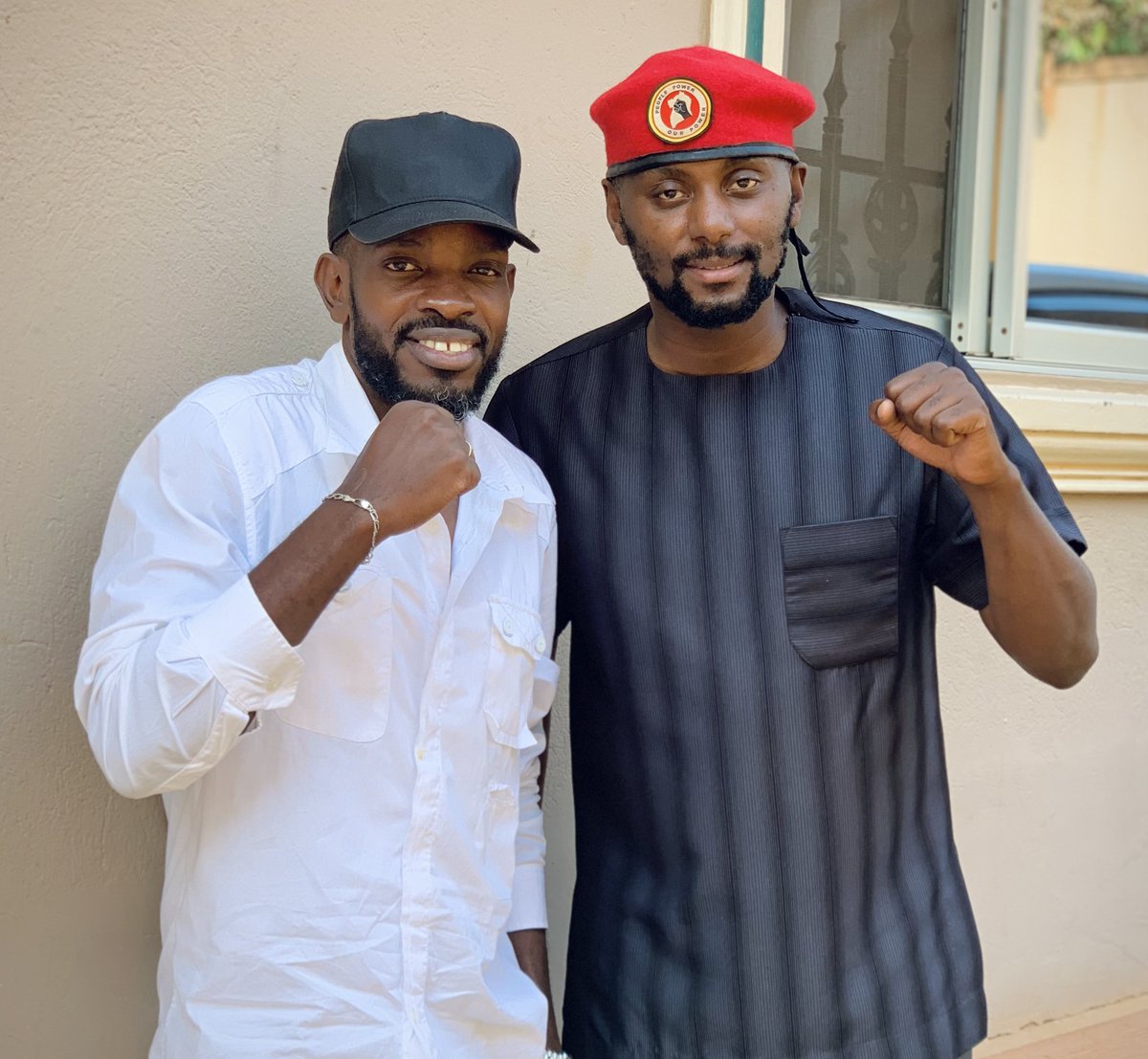 DavidLRubongoya's tweet photo. Very pleased to meet with comrade Bingi Max, this time not in a prison uniform! Before his arrest and detention in 2020, comrade Max was very actively engaged with the struggle for a better country. He never missed an opportunity to put on his red #PeoplePower attire and go everywhere preaching the message of change. After several warnings, he was arrested and slapped with tramped up charges under the computer Misuse Act. He has spent 3 years and 6 months in detention at Luzira. Over the years he spent there, he has been receiving many of our comrades at Luzira and helping them 'settle in.' We visited him a number of times in prison and he always maintained a positive outlook despite the persecution! Last week, the High Court quashed his conviction and set aside his sentence. The price of freedom! 

Welcome back comrade. Aluta continua!