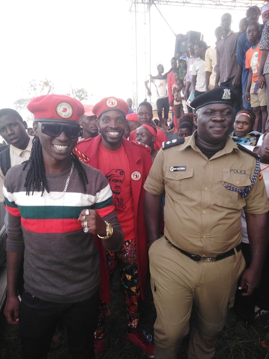 DavidLRubongoya's tweet photo. Very pleased to meet with comrade Bingi Max, this time not in a prison uniform! Before his arrest and detention in 2020, comrade Max was very actively engaged with the struggle for a better country. He never missed an opportunity to put on his red #PeoplePower attire and go everywhere preaching the message of change. After several warnings, he was arrested and slapped with tramped up charges under the computer Misuse Act. He has spent 3 years and 6 months in detention at Luzira. Over the years he spent there, he has been receiving many of our comrades at Luzira and helping them 'settle in.' We visited him a number of times in prison and he always maintained a positive outlook despite the persecution! Last week, the High Court quashed his conviction and set aside his sentence. The price of freedom! 

Welcome back comrade. Aluta continua!