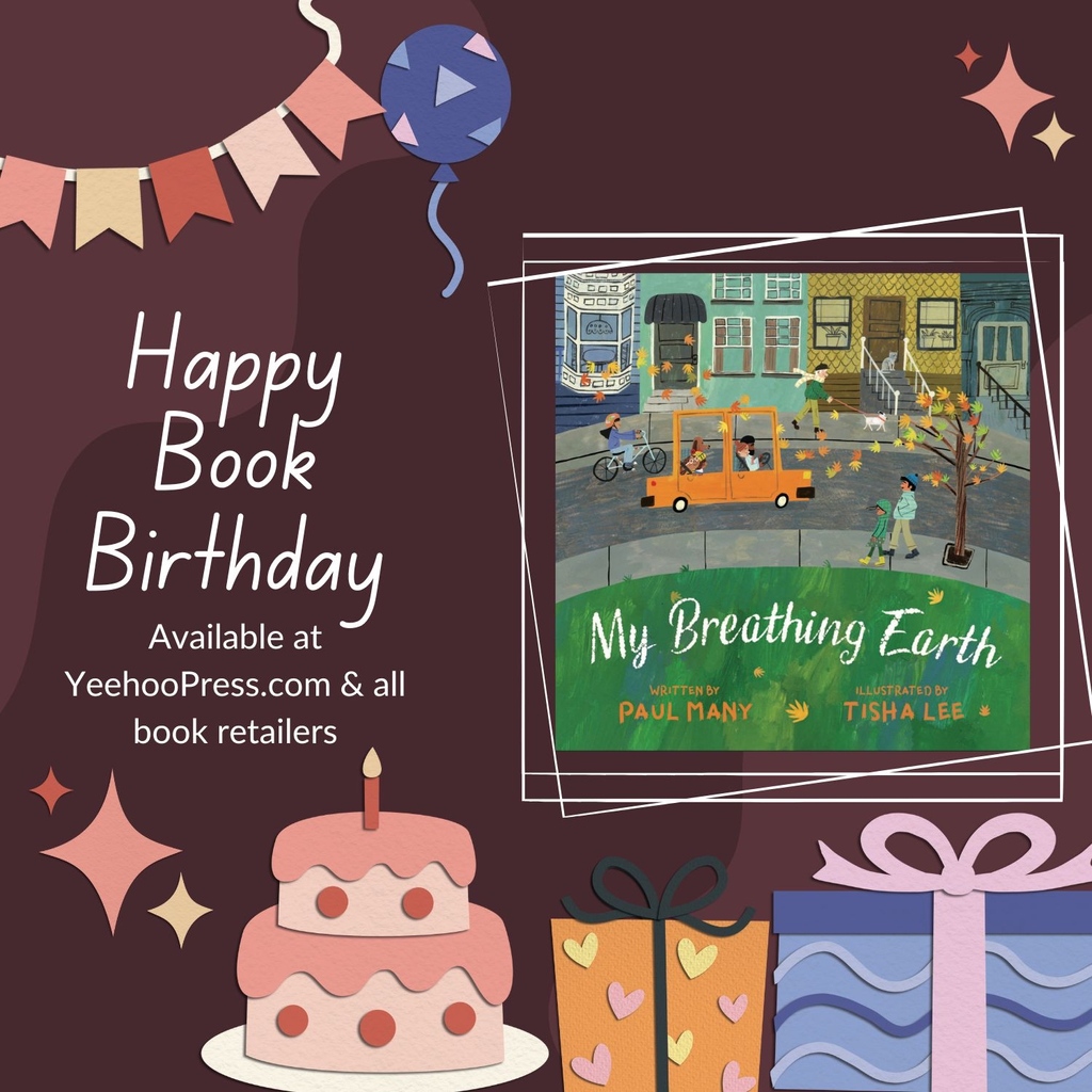 YeehooPress's tweet photo. ๐ Weโre celebrating a BOOK BDAY today! MY BREATHING EARTH is out. Written by #PaulMany and illustrated by #TishaLee, this book is a story on something we cannot see but only feel: WIND!
๐๐ Grab your copy today!
#MyBreathingEarth #NewBookTuesday #yeehoopressย #yeehoobooks https://t.co/bzx3JuHkDA