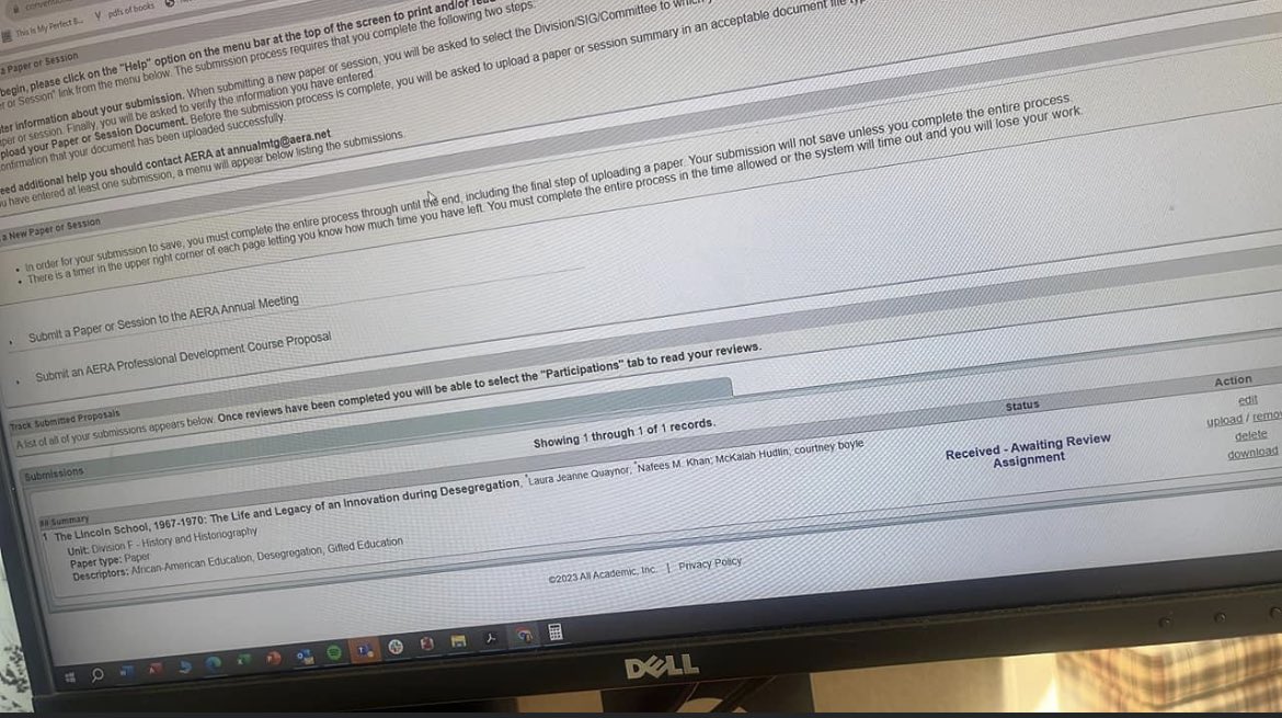 LauraQuaynor's tweet photo. Ok #AERA2024! Proposal in 😮‍💨. https://t.co/n950PxdT8Y