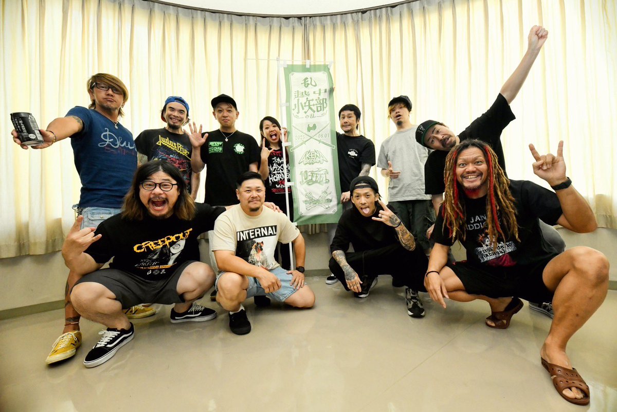 takuma10feet's tweet photo. 乱シリーズ富山で越中の乱でした！来てくれた人ありがとうございました！またな！ほんまに！ https://t.co/lgdDBSnev8