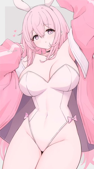 ぴょんぴょん🐇#バニーの日  #オリジナル 