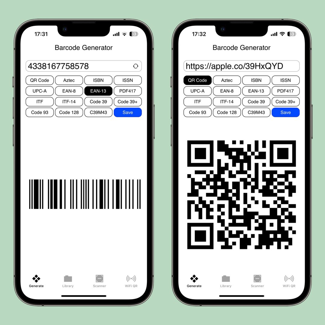 mindeondev's tweet photo. Barcodes Generator Unlimited - The perfect app for generating the most commonly used barcodes and QR codes. No ads, no subscriptions, no internet connection required.
#BarcodeGenerator #QRCode  #ProductLabelling #InventoryControl #BarcodeLife #BarcodeScanner #GTIN #EAN #UPC https://t.co/19cWDmhcWF