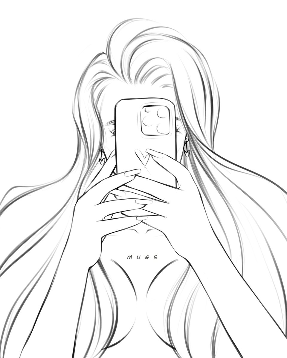 You are the "Muse."

And I ran to work on the color and very soon I will show the finished result, wait? 

#NFTCollection #NFTComminity