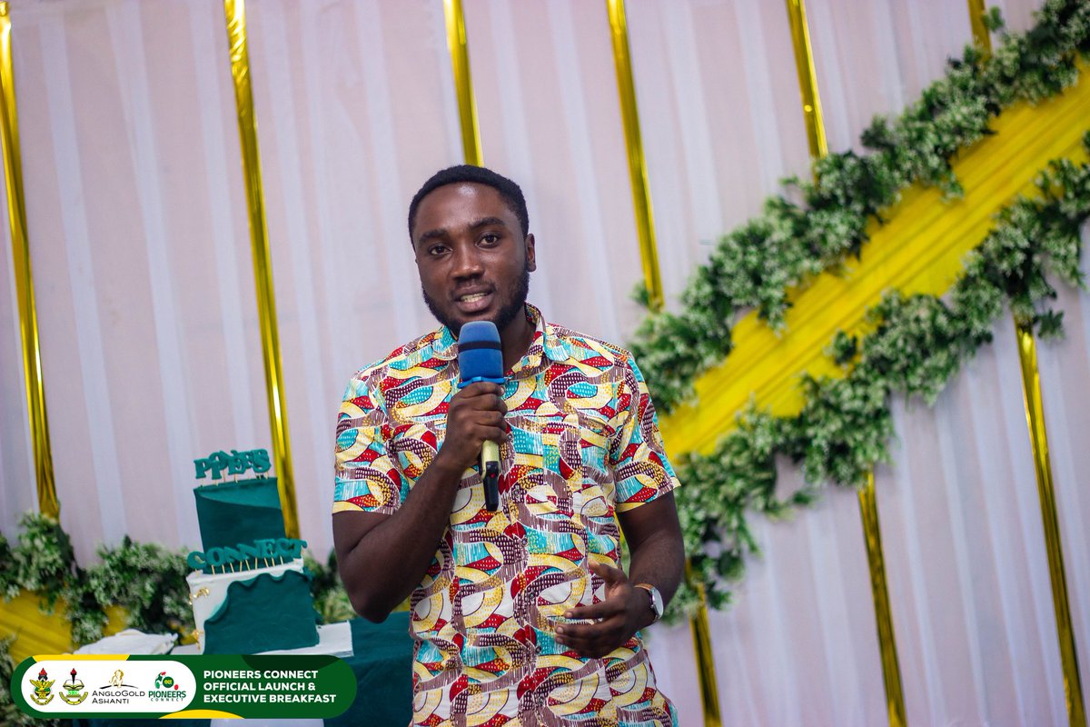 ObuasiSrc's tweet photo. The Pioneers Connect official launch and Executive Breakfast gave us an excellent headstart into the week-long celebration. 

Pioneers Connect cake cut to mark the launch amidst a touching recap of the journey so far and there was more than enough to eat and drink. https://t.co/tsS3iGmIp7
