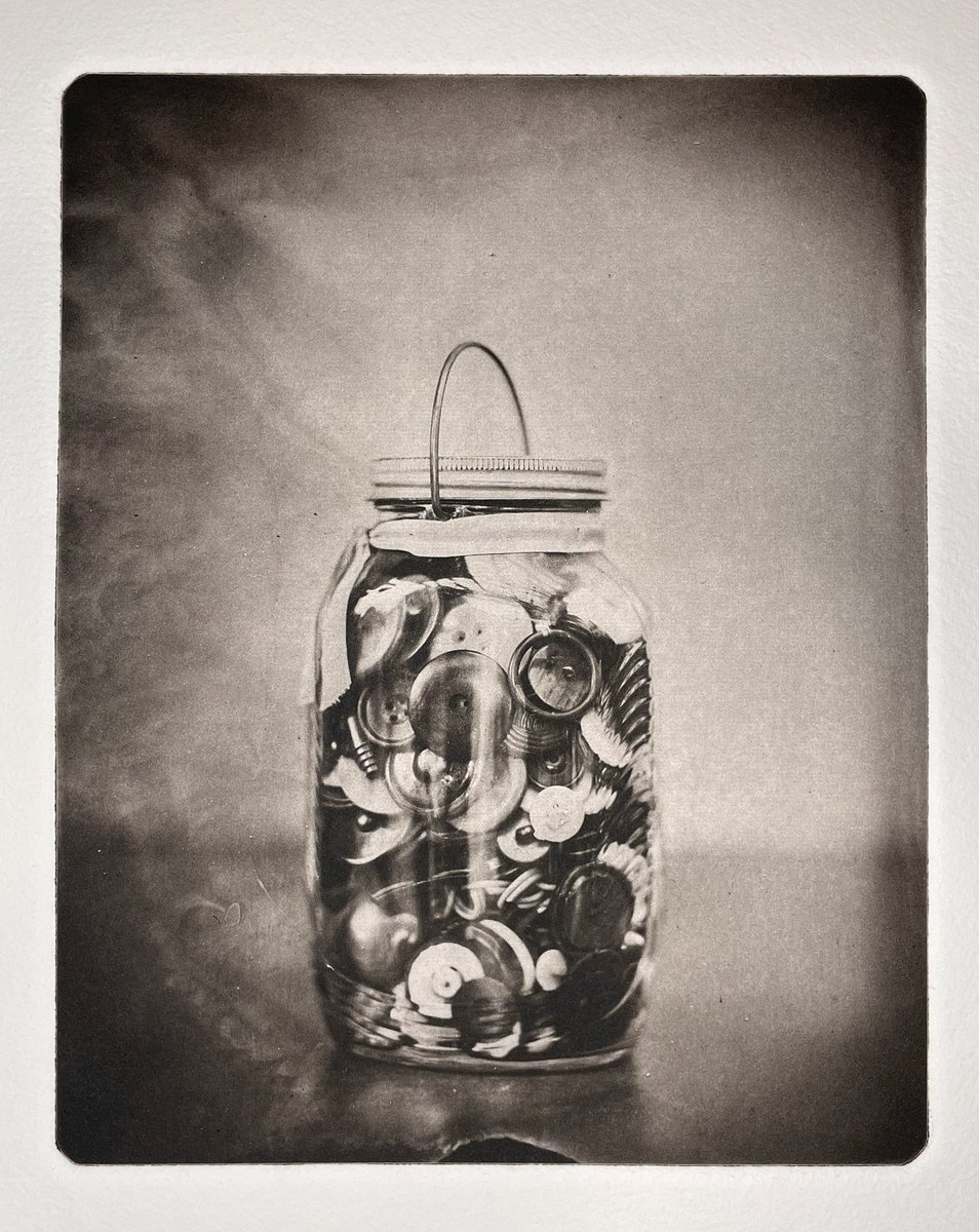 “What We Collect” photogravure print The Weekly Edition from Cascabel  Press /Ray Bidegain