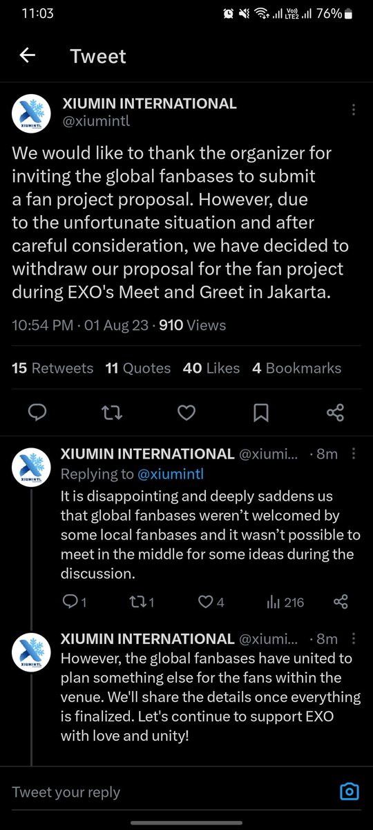 park_ri_rin_'s tweet photo. Lapor ndan.. sekarang sudah 3 fanbase dengan problem yg sama 🫡 https://t.co/hq2lZym5iz