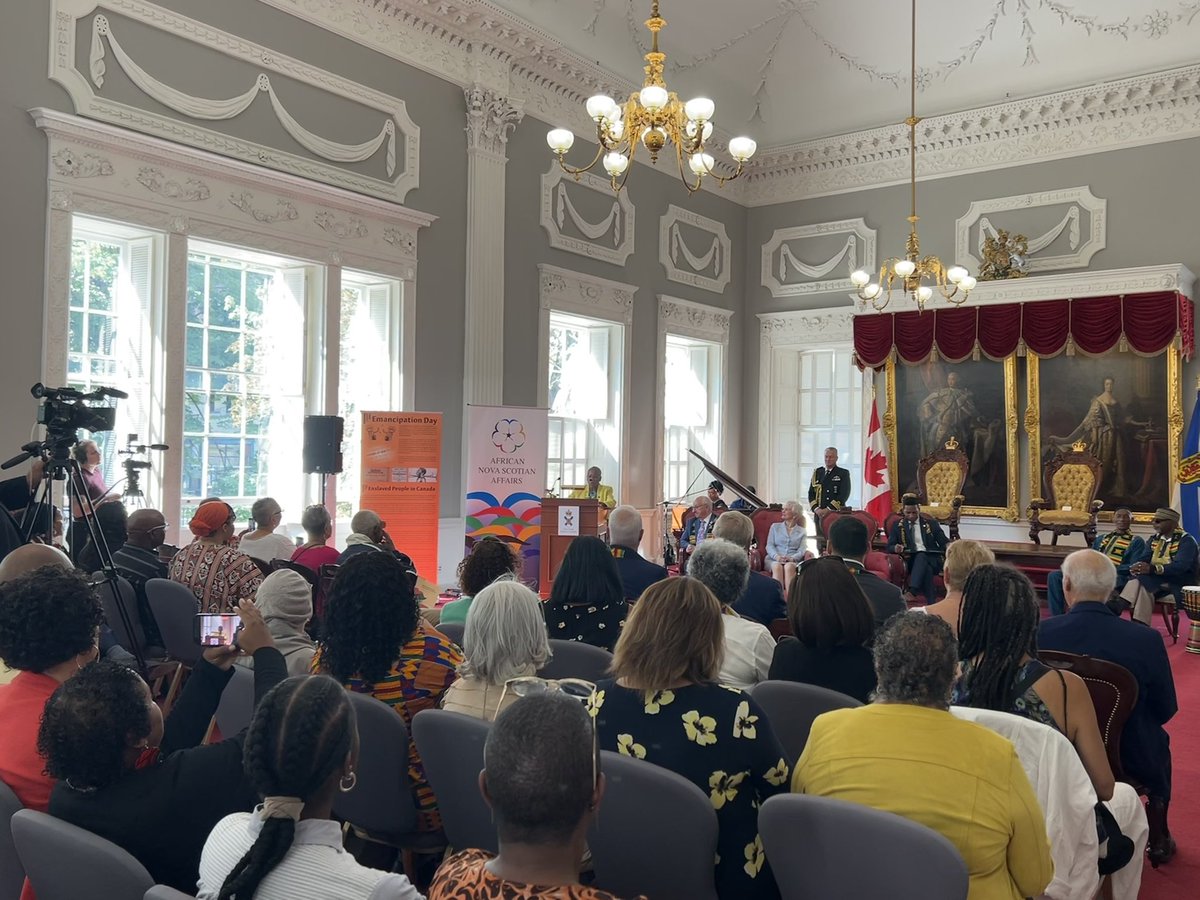Today we gathered at the Legislature to recognize the decision to abolish slavery in 1834. Emancipation Day marks a significant achievement and reminds us of the work left to be done. On Aug. 1, we recognize those who have fought and continue to fight for our freedom.