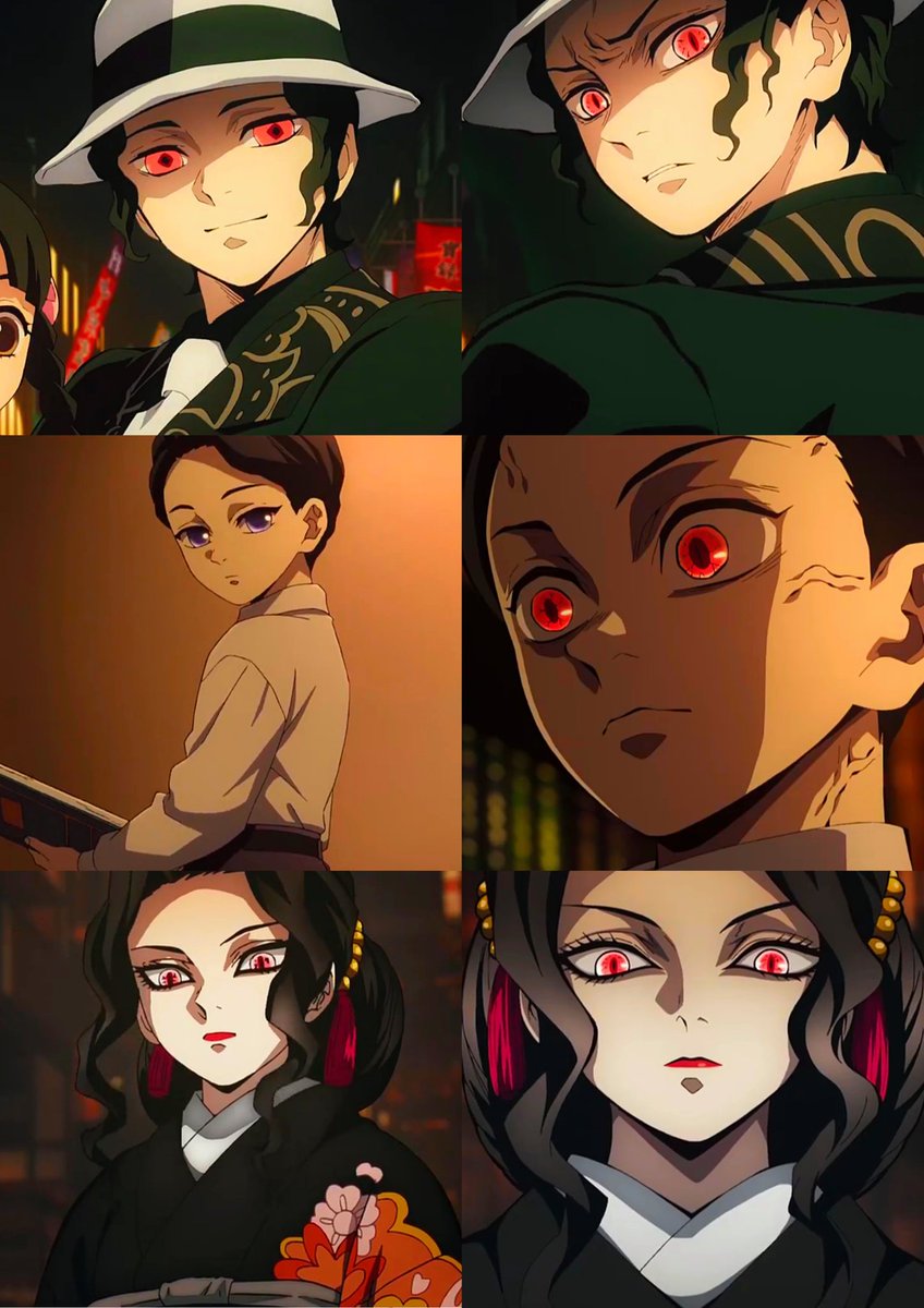 Which look of Muzan you liked the most?