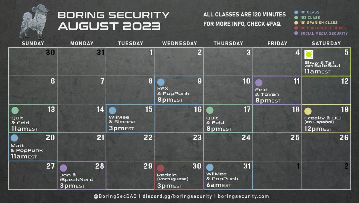 Boring Security tweet media