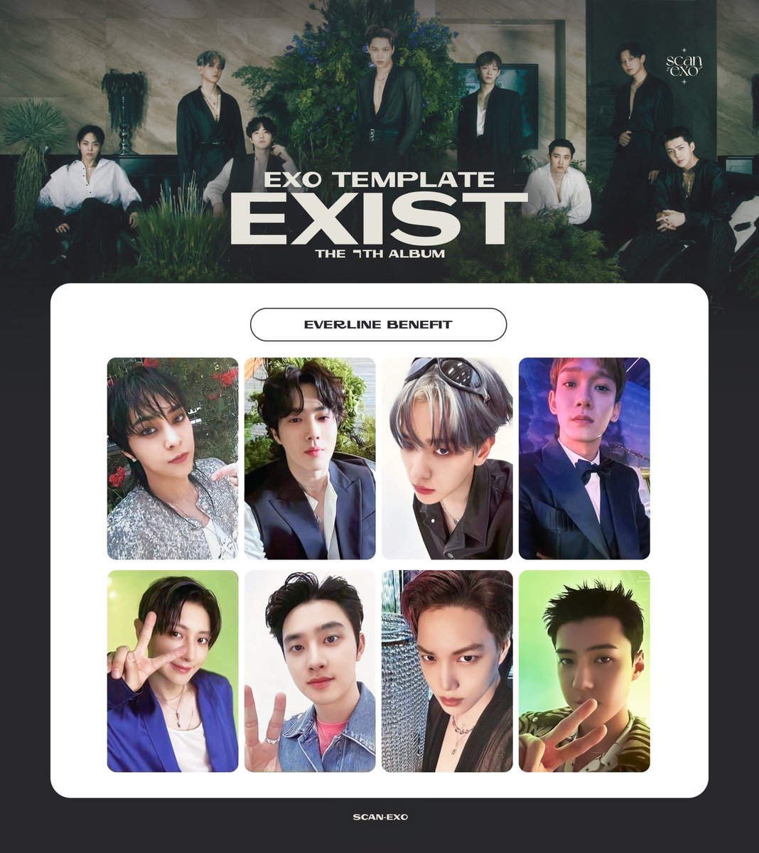scan_exo's tweet photo. EXO EXIST  Cream Soda - Ktown4u Fansign Event / Everline Benefit TEMPLATE PHOTOCARD

엑소 크림소다 - 케이타운포유 팬사인회 이벤트 / 에버라인포카

#엑소 #수호 #시우민 #백현 #첸 #찬열 #디오 #카이 #세훈 https://t.co/3gVLS2Lcxh