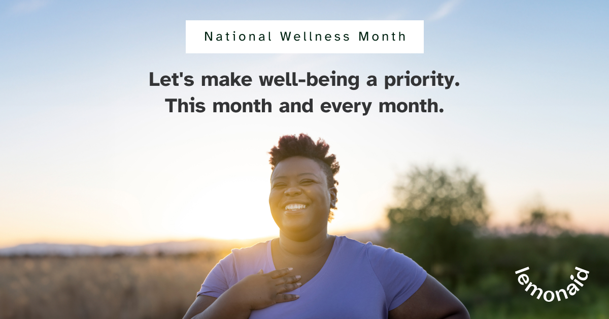 August is #NationalWellnessMonth, a chance to begin creating and incorporating healthy routines into your daily life that benefit you beyond your physical health. Adding one or two habits daily or weekly can lead to big changes over time. Change your habits, change your life!