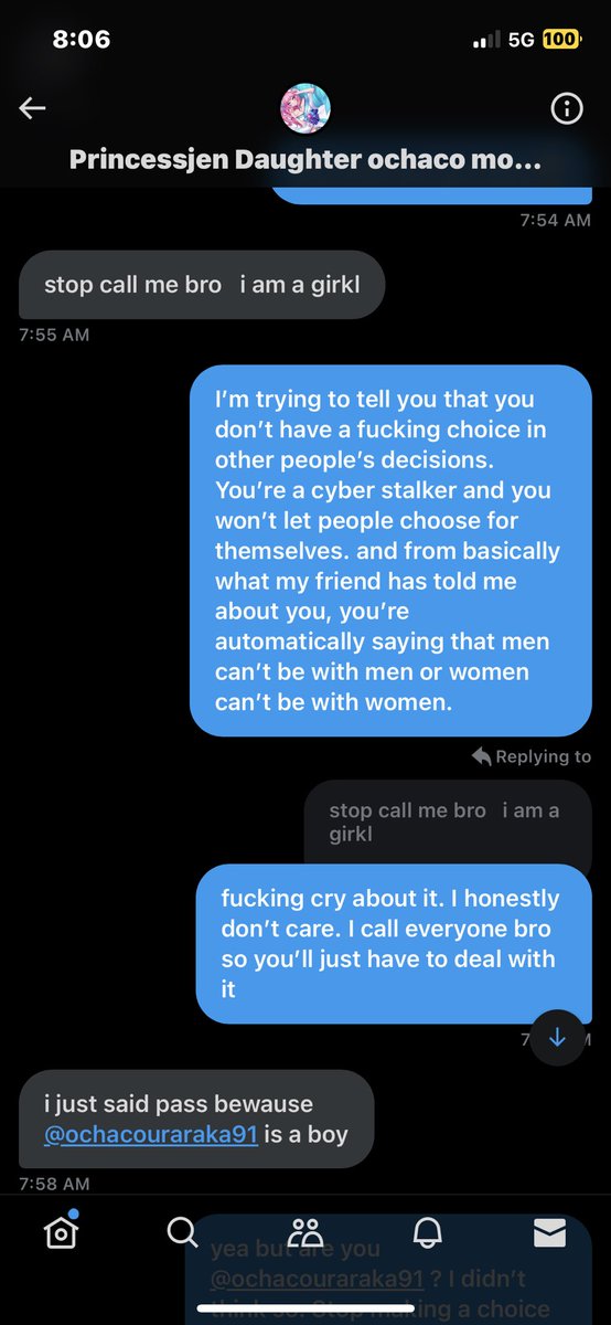 BLACKANDWH1TE_'s tweet photo. OOC;

ᅠ
ᅠᅠᅠᅠᅠ

ᅠ
ᅠᅠᅠᅠᅠ

—{🥛} Hello everyone. I’d like to make a call out to @/PrincessjenGirl. She has harassed my friend @LUNATICL00NA and other accounts that they have whenever they post something on their “mother” or “husband’s” post. 
— https://t.co/xnVv8rKnvg