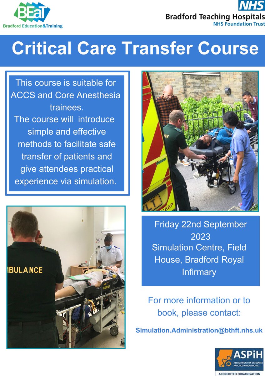 Bradford Education & Training - Simulation tweet media