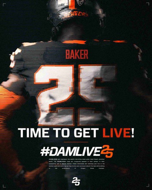 Appreciate the love <a href="/BeaverFootball/">Oregon State Football</a> 🧡